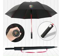 LSKJA Folding Umbrellas,Compact Umbrellas for Alfa Romeo Tonale 4C 8C Competizione 940 955 952 949 965 Travel in the Rain - UV Protected,Windproof,Strong,Durable,Premium Grip,A