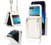LSKOZU Case for Motorola Razr 2026 White