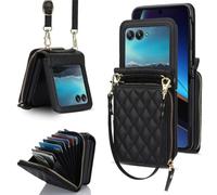 LSKOZU Case for Motorola Razr Ultra 2026 Black