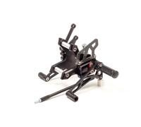 LSL 2-slide footrest system Z 750 07-/Z 750R 11-, black