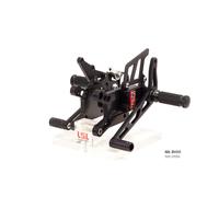 LSL 2-slide footrest system ZX-6R/RR 05-06, black