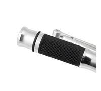 LSL Bar End Weights for aluminum handlebar grips, silver