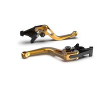 LSL Clutch lever BOW L49R, short, gold/black, black