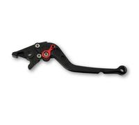 LSL Clutch lever Classic L16, black/red, long, red