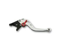 LSL Clutch lever Classic L26, silver/red, short, red