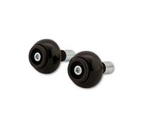 LSL CRASH BALLS CLASSIC Bar End Weights, Ø 14 mm, steel, black