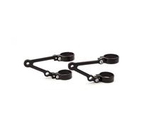 LSL Lamp holder 35mm, long, with indicator holder, black