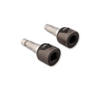 LSL NOVA-RS Bar End Weights, silver