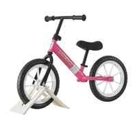 LSLIFE 14 Inch Balance Bike with LED Lights for Kids Toddlers, Training Bicycle for 2-6 Years Old Boys Girls Baby First No Pedal Bike with Parking Stand (14 Inch, Pink)