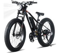 LSLIFE Electric Bikes for Adults, 26 Inch 250W Electric Bicycle 21 Speed Drivetrain 36V 10.4Ah Removable Li-Ion Battery E-bike with LCD Display 70 KM Range Dual Disc Brake (Style3-26 Inch)