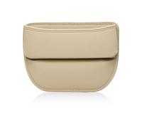 LSMNB Car Seat Gap Filler Organizer For Range Rover Sport 2014-2017 (five seats), Leather Car Console Side Pocket With Charging Hole Multifunction Storage Box,Beige1