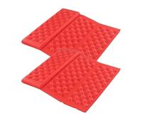 LSNNMU 2pcs Portable Lightweight Mini Waterproof Mat Camping Foam Foldable Kneeling Comfortable Seat Cushion For Outdoor Activities For Camping(Red 2PCS)
