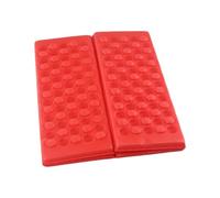 LSNNMU 2pcs Red Portable Lightweight Mini Folding Mat Foam Sitting Pad For Outdoor Activities Foldable Kneeling And Seat Cushion For Camping