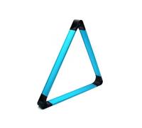LSNNMU Aluminum Billiard Pool Triangle Rack Suitable For 2-1/4 Inch 57.2mm Size Ball For Billiard Balls(Blue)