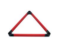LSNNMU Aluminum Billiard Pool Triangle Rack Suitable For 2-1/4 Inch 57.2mm Size Ball For Billiard Balls(Red)