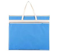 LSNNMU Art Portfolio Bag Large Tote Art Bag for Artists Portfolio Work Drawing for Artistic Material Portable Painting(Light Blue)