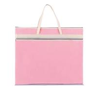 LSNNMU Art Portfolio Bag Large Tote Art Bag for Artists Portfolio Work Drawing for Artistic Material Portable Painting(Pink)