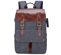 LSNNMU Camera Bag Camera Backpack DSLR For Photographers, Waterproof Anti-Theft Photography With 15“ Laptop Compartment & Tripod Holder(Blue)