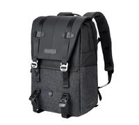 LSNNMU Camera Bag Camera Backpack Waterproof Bag 20L Large Capacity With 15.6 Inch Laptop Compartment Tripod Holder(Dark Grey)