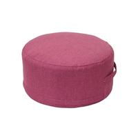 LSNNMU Floor Cushion Round High Strength Sponge Seat Cushion Tatami Meditation Yoga Mat Chair Cushions(Rose)