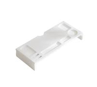 LSNNMU Monitor Holder Simple Style Wood Desktop Stand Computer Riser Slotting For Computer(White)