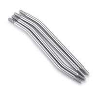 LSNUIND Adjustable Pull Rod Compatible With TRX-4 1/10 RC Crawler Car 324mm Or 313mm Metal Links Upper + Metal Lower Linkage Chassis Link Set With Plastic Rod End(313mm)