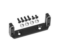 LSNUIND Rc Accessories For Axial For Capra UTB10 For Vanquish F9 For SCX10 III 1/10 Portal Axle SOA 4WD Cheater Rigs Upgrade Aluminum Alloy Servo Mount RC Crawler(Black)