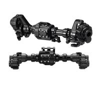 LSNUIND Rc Accessories For Traxxas For TRX-4 For Defender For Bronco G500 1/10 Aluminum Portal Axle Housing RC Crawler Metal Upgrade Parts(Black)