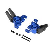 LSNUIND RC Car Models Parts For Arrma 1/8 For Mojave 4S 1/10 For Kraton For Outcast 4S 4X4 For BLX Metal Rear Hub Stub Axle Carriers RC Car Upgrade Parts(Blue)