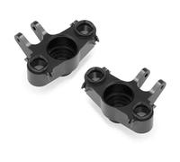 LSNUIND RC Car Models Parts For Traxxas For E-Maxx For T-Maxx For Revo 3.3 For Slayer For Summit 4x4 1/10 RC Car Metal Front Rear Axle Carrier 5334 Upgrade Parts(Black)