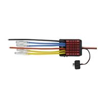 LSNUIND RC ESC For 1/8 WP 880 80A Dual Brushed 2-4S LiPo Waterproof ESC Speed Controller RC Car