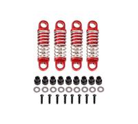 LSNUIND RC Parts For WLtoys 1/28 284131 K969 K979 K989 K999 P929 P939 Metal Upgrade Shock Absorber RC Car Parts Upgrade Accessories(Red)
