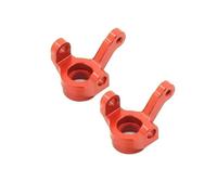 LSNUIND RC Parts Spare parts For Xmykc01CM 1/16 2Pcs Metal Front Steering Cup Turn RC Car Tracked Vehicles Parts Accessories Upgrades Replacement And Repair Use(Red)