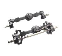 LSNUIND RC Portal Axle For MN D90 FJ45 MN40 MN45 MN90 MN91 MN96 MN99 For MN99S For MN98 RC Car Spare Parts Bridge Assembly Front Rear Axle(Gray)