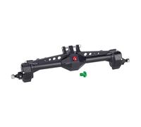 LSNUIND RC Portal Axle For Vanquish VS4-10 For Phoenix F10 For LCG 1/10 Machined Aluminum Front And Rear Portal Axle Chassis Upgrade Parts RC Crawler(Black,Rear)