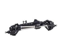 LSNUIND RC Portal Axle For Vanquish VS4-10 For Phoenix F10 For LCG 1/10 Machined Aluminum Front And Rear Portal Axle Chassis Upgrade Parts RC Crawler(Black,Front)