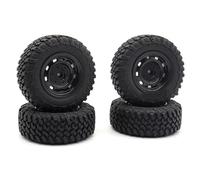 LSNUIND RC Tire Set Compatible With MN99S For MN98 MN99 For MN82 For MN78 For MN168 C24-1 B36 C64 Q75 Rc Military Truck Part 73mm 5mm Hex Off-Road Tires Wheel