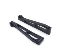 LSNUIND RC Upgrade Parts For JLB EA1002A J3 1/10 Metal Modification Front And Rear Upper For Swing Arm Remote Control Crawler Vehicle Upgrade Parts Accessories(Black)