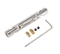 LSNUIND RC Upgrade Parts For MN98 For MN99s 1/12 Second Generation Metal Drive Shaft Driveshaft With 3mm To 4mm Sleeve RC Car Upgrade Parts Accessories(1pcs)