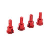 LSNUIND RC Upgrade Parts For Wltoys A949 A959 A969 A979 K929 4Pcs Alloy Differential Cup Reduction Joint RC Car Upgrade Repair Parts Replacement(Red)