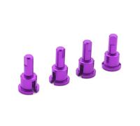 LSNUIND RC Upgrade Parts For Wltoys A949 A959 A969 A979 K929 4Pcs Alloy Differential Cup Reduction Joint Rc Parts Model Car(PURPLE)