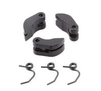 LSNUIND Rc Upgrades Spare For HSP For 081008 1/8 Engine Shoe Clutch Aluminum With For Spring RC Model Car Repair Modify Upgrade Parts Accessories(Black)