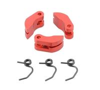 LSNUIND Rc Upgrades Spare For HSP For 081008 1/8 Engine Shoe Clutch Aluminum With For Spring RC Model Car Repair Modify Upgrade Parts Accessories(Red)