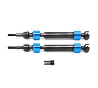 LSNUIND Rc Upgrades Spare For Traxxas For Maxx For E-MAXX For T-MAXX 1/10 Hardened Steel Splined CVD Drive Shaft 5451X RC Car Upgrade Parts Accessories(Blue,2PCS)