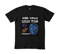 LSNUO King-krule-Tour-2020-malamkamis-Slim-Fit-t-Shirt-bl-Black