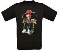 LSNUO Ludacris-Word-De-Mouf-Rap-Hip-Hop-T-Shirt Black