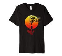 LSNUO The-Karate-Kid-Sun-Gradient-Logo-T-Shirt Black