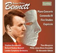 Lso/Gibson/Bennett/Musgrave - Richard Rodney Bennett: Piano Concerto, Five Studies for Piano, Capriccio for Piano Duet