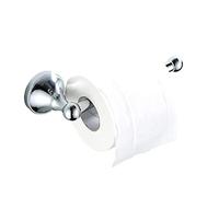LSOAARRT Toilet Roll Holder Without Cover Antique Brass Bathroom Paper Tissue Bar Wall Mounted, 20 cm / 7.87 inches, Brushed Bronze (Chrome)