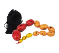 LSOAARRT Wooden Prader Ochidometer, Prader Balls, Endocrine Rosary For measuring Testis Scale In Clinic/Hospital, Best Gift For Endocrinologist And Pediatrician (A)